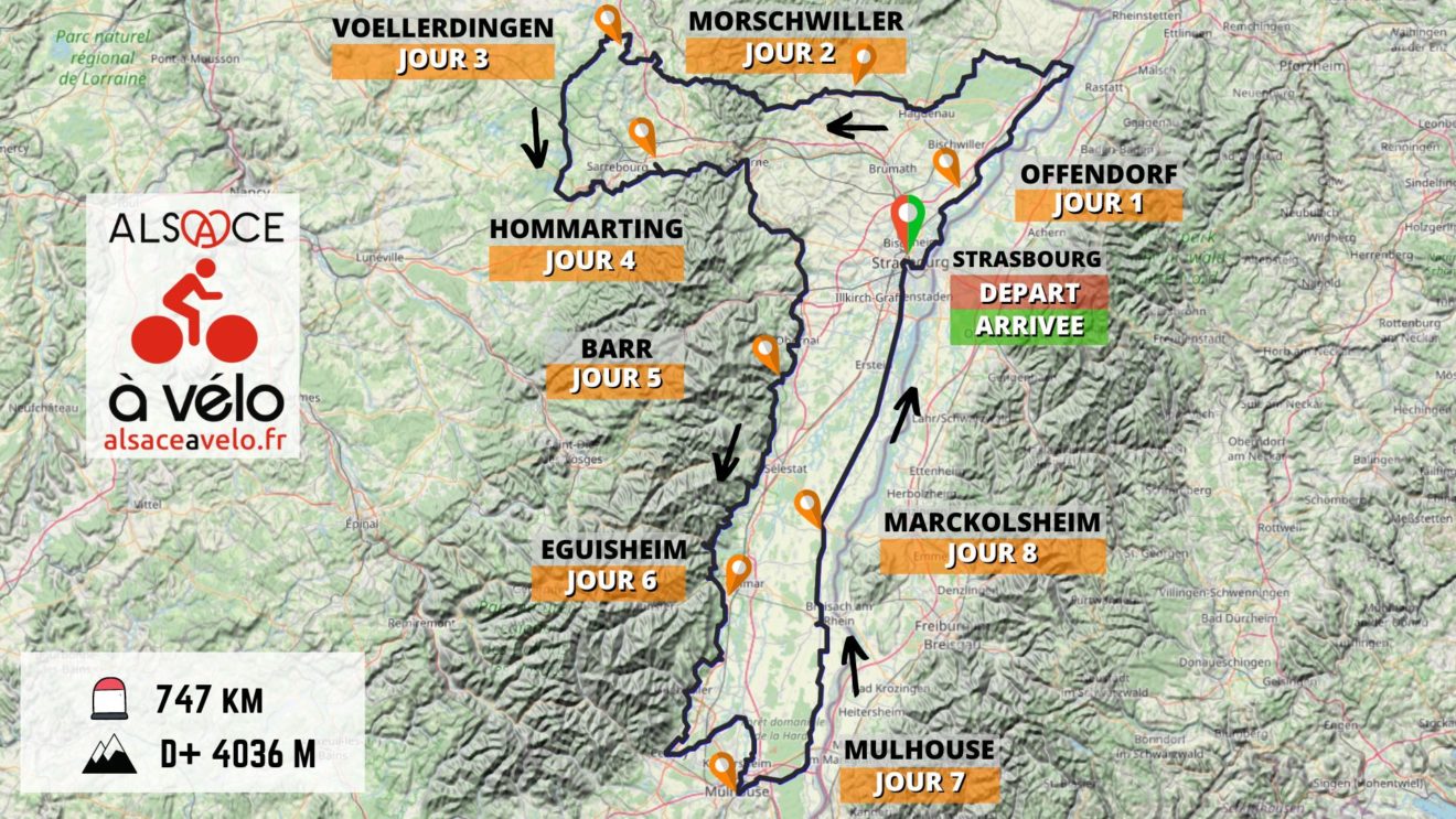 LE TOUR D’ALSACE À VÉLO – Cyclo Voyage avec Gaëtan